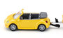 Siku Volkswagen Beetle met caravan_