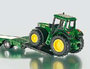 Siku Dieplader met John Deere tractors