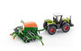 Siku Claas Xerion met Amazone zaaimachine