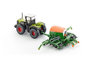 Siku Claas Xerion met amazone zaaimachine (schaal 1:87)_