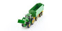 Siku John Deere met voorlader en aanhanger (schaal 1:87)_