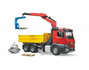 Bruder Mercedes Benz Arocs Bouw vrachtwagen met kraan en accessoires (schaal 1:16) OP=OP_