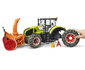 Bruder Claas Axion 950 met sneeuwkettingen en sneeuwblazer (schaal 1:16)_