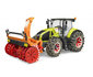 Bruder Claas Axion 950 met sneeuwkettingen en sneeuwblazer (schaal 1:16)_