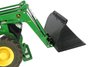 John Deere 7R met volumebak