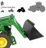 John Deere 7R met volumebak