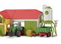 Schleich tractor met aanhanger