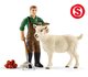 Schleich boer met geit