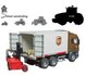 Bruder Scania R-serie UPS vrachtwagen met kooiaap 