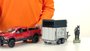 Bruder RAM 2500 Power Wagon met paardentrailer en 1 paard (schaal 1:16)_