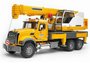 Bruder Mack Granite Liebherr kraanwagen (schaal 1:16)_