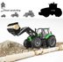 Bruder Deutz Agrotron X720 met voorlader (schaal 1:16)_