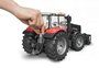 Bruder Massey Ferguson 7624 met voorlader (schaal 1:16)_